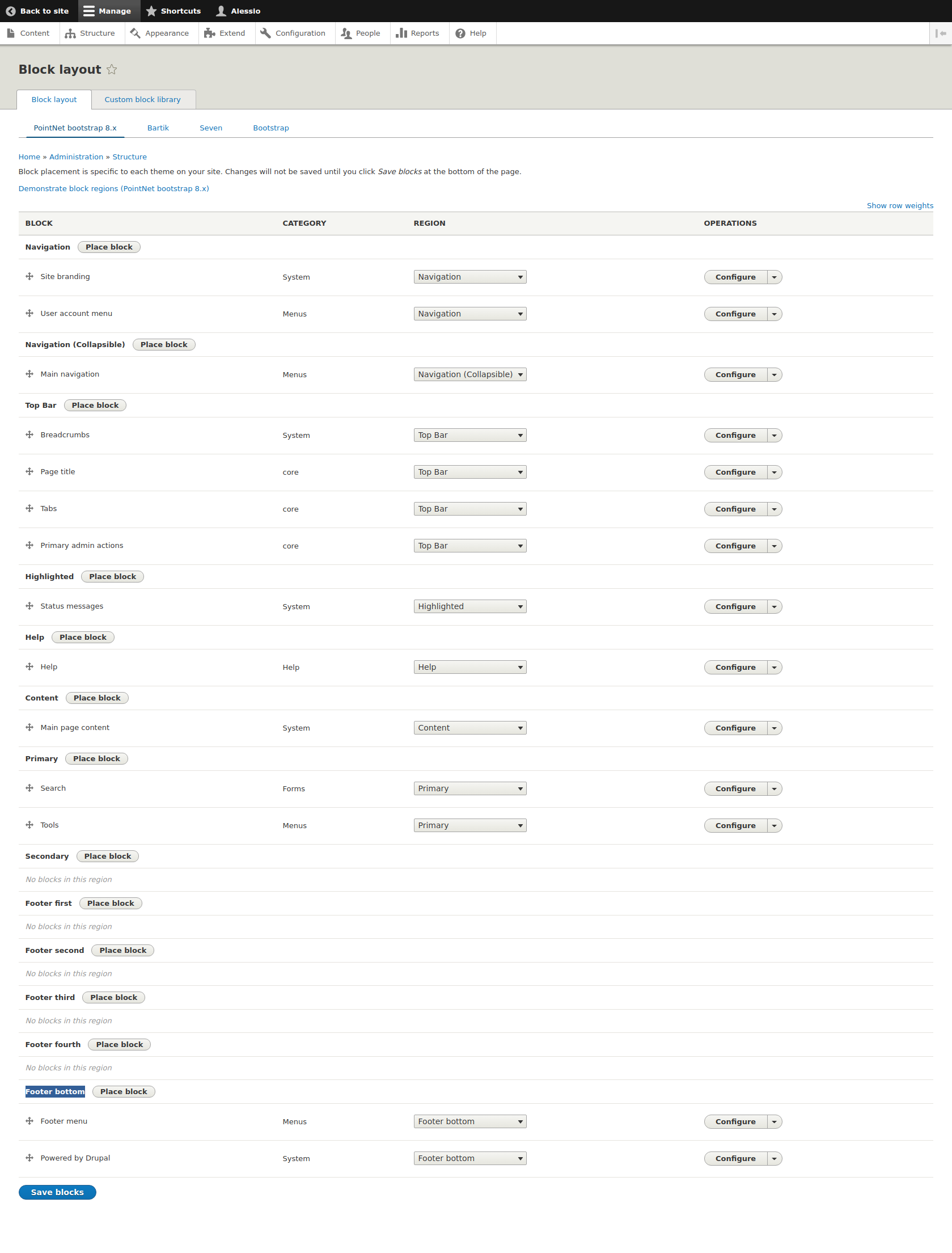 Bootstrap PointNet | Drupal.org